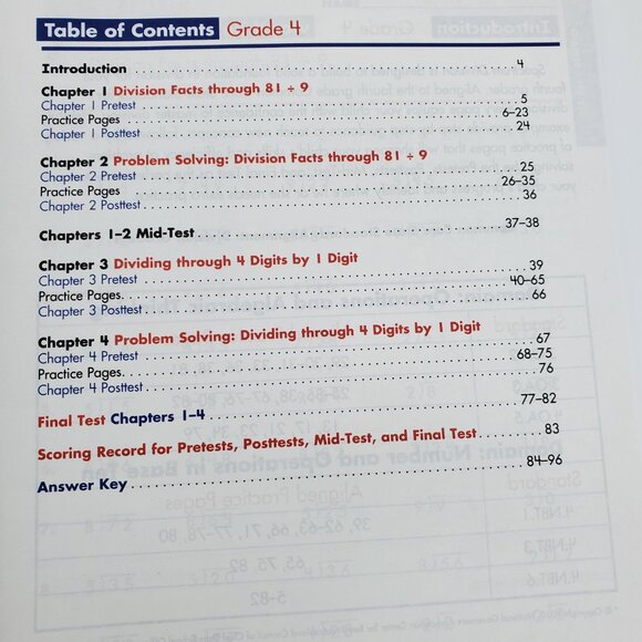 Grade 4 Math Word Problems Division Workbooks, Set of 2 - Picture 7 of 10